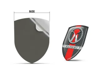 Mansory Etiqueta Impermeable Resistente Deporte Personalizable